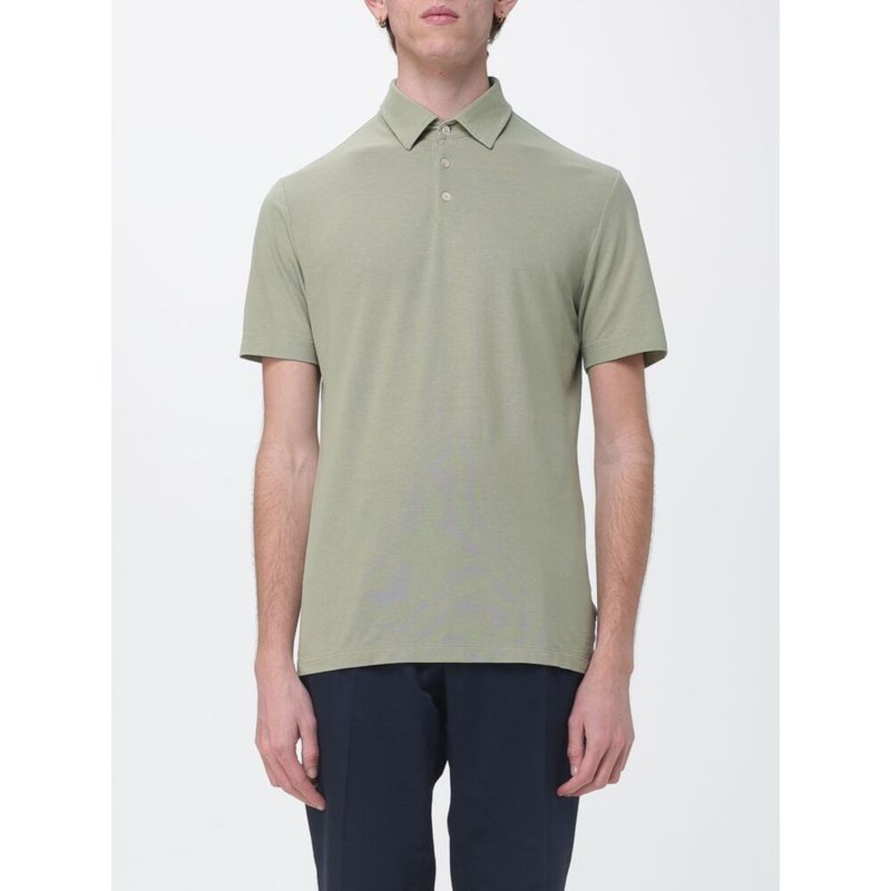 Zanone Men Zanone Basic Cotton Polo Shirt